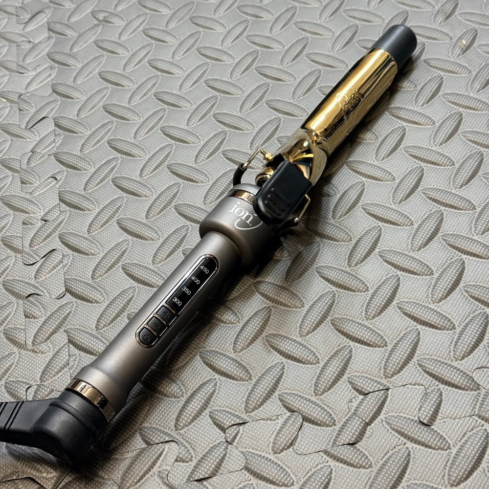 Ion FDJ-039 1.0 Inch Digital Curling Iron  Swivel Cord Adjustable Heat Curler